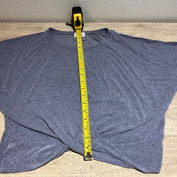 Project Social T PST Los Angeles Purple Heather Long Sleeve Stretch Top Large XL - Picture 7 of 8